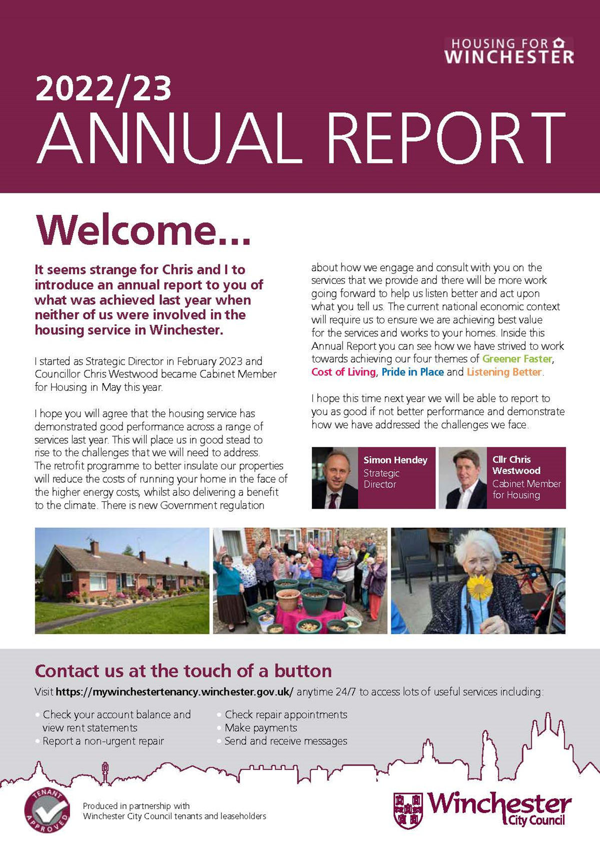 Annual report 2022/23 front cover